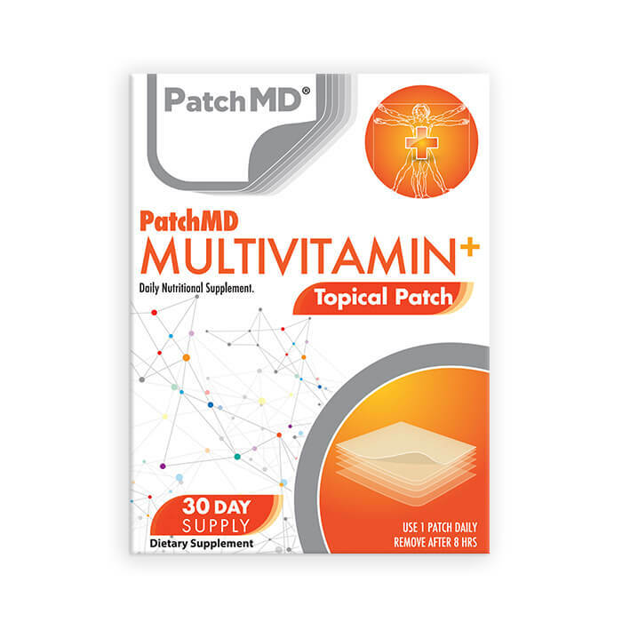 PatchMD Multivitamin Plus - Topical Patch (30 Day Supply) Vitamin Patch - MULTI