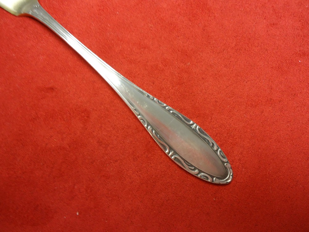 German 800 Silver Flat Handled Master Pointed Knife (#2233)