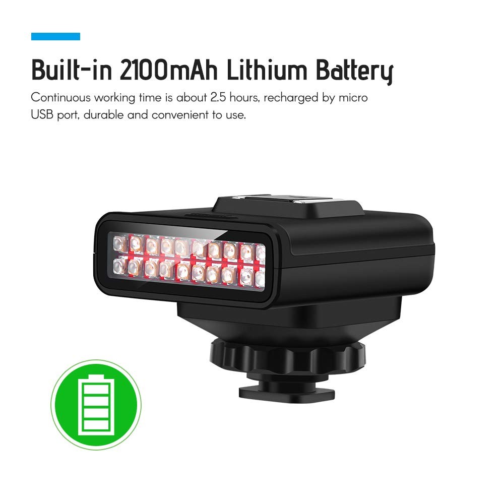 LN-3 Studio IRLight LED Light USB Rechargeable Night Vision Illuminator with ...