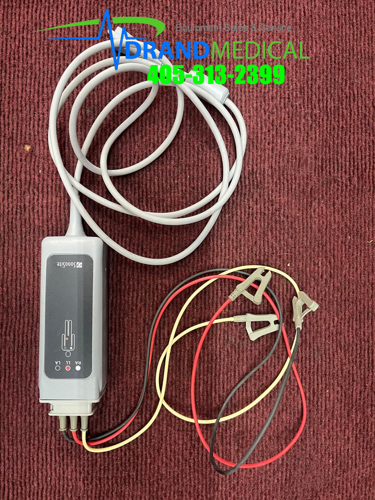 SONOSITE ECG CABLE REF: P08501-02 3 LEAD