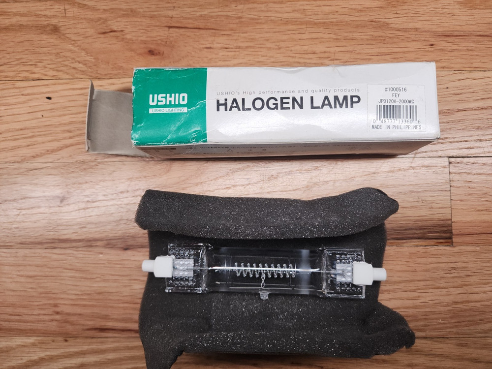 Ushio Studio/Set Halogen Lamp/Bulb JPD120V-2000W