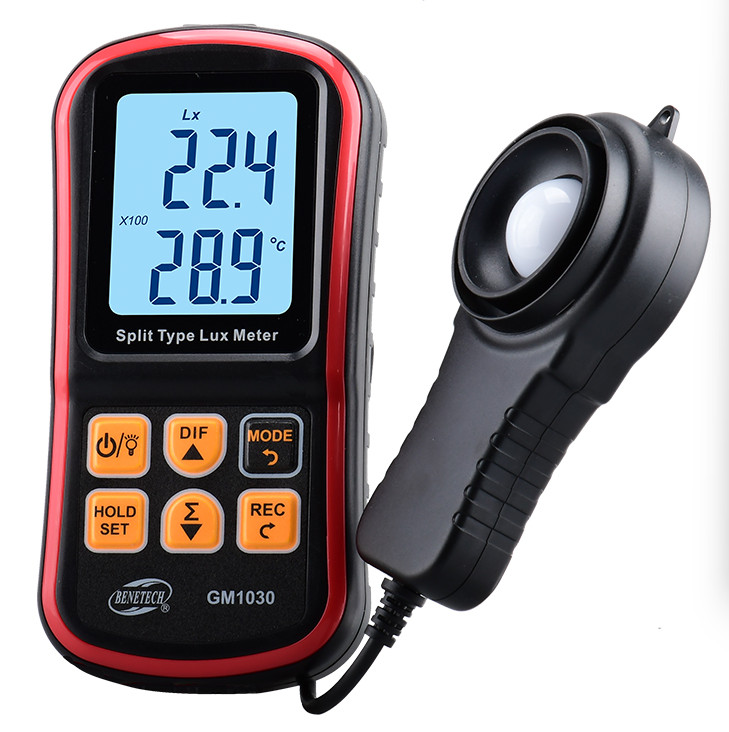 GM1030 Digital Handheld Light Meter Split Type Lux Meter