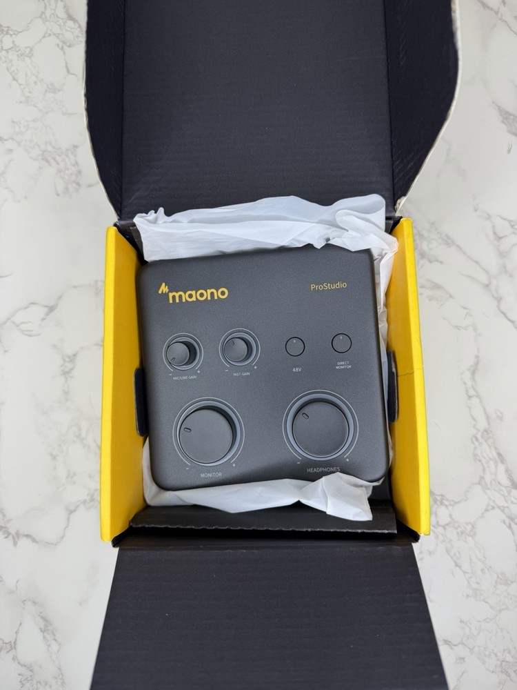 MAONO USB Audio Interface for PC: Interface with XLR Input