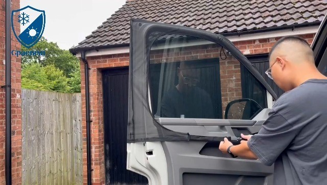 Universal Bug Screen for Front Doors - Fits Promaster, Sprinter, Metris & More