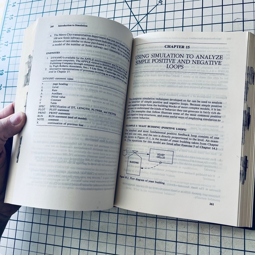 Computer Simulation System Dynamics Book 1983 Nancy Roberts Vintage Computing