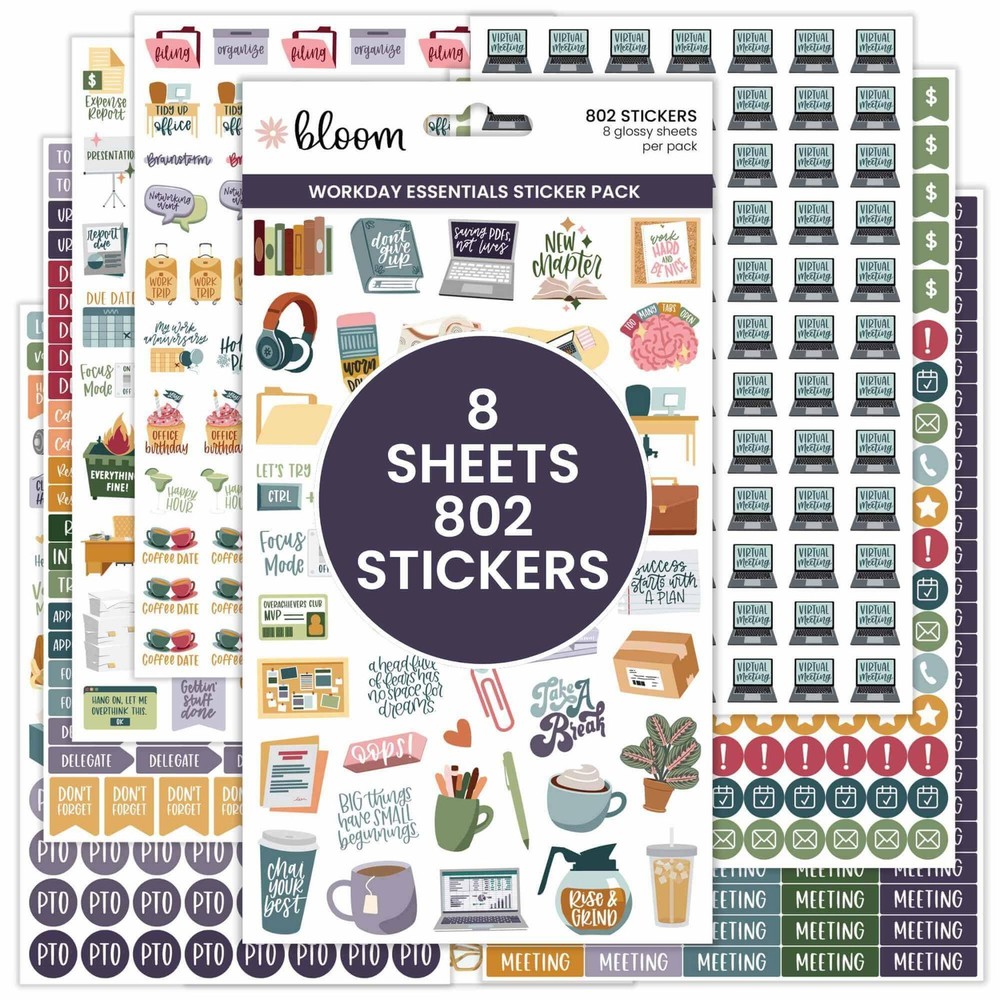 Planner Stickers | Workday Essentials