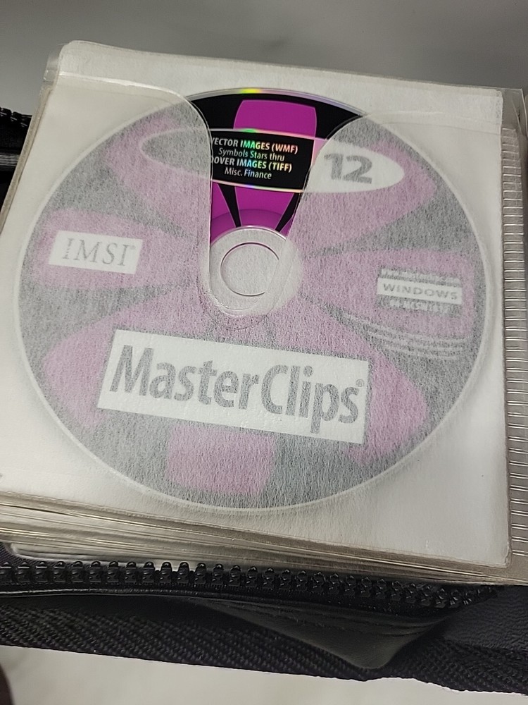 IMSI MasterClips 500,000+ Design Guide & Image Catalog Sampler with 28 CD's