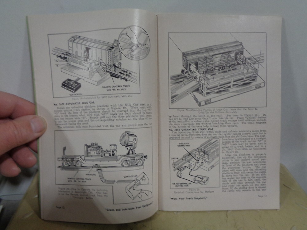 1951 INSTRUCTIONS FOR ASSEMBLING AND OPERATING LIONEL TRAINS 64 PAGES