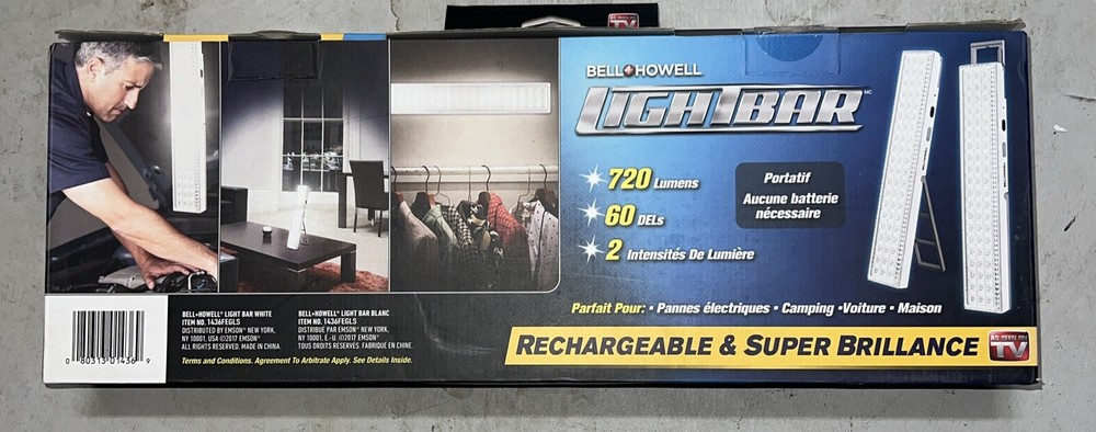 Emson 1436 720 Lumens Flashlight - White