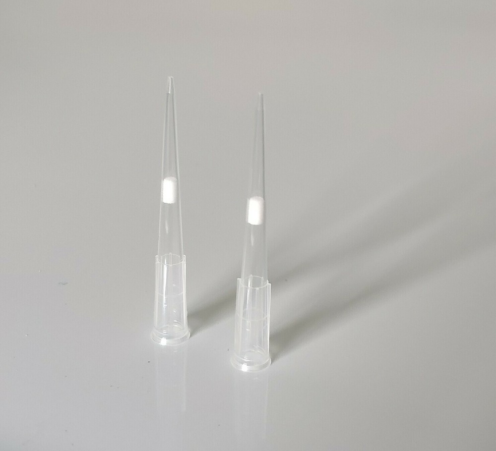 10Packs 20uL Pipette Filter Tips, Racked