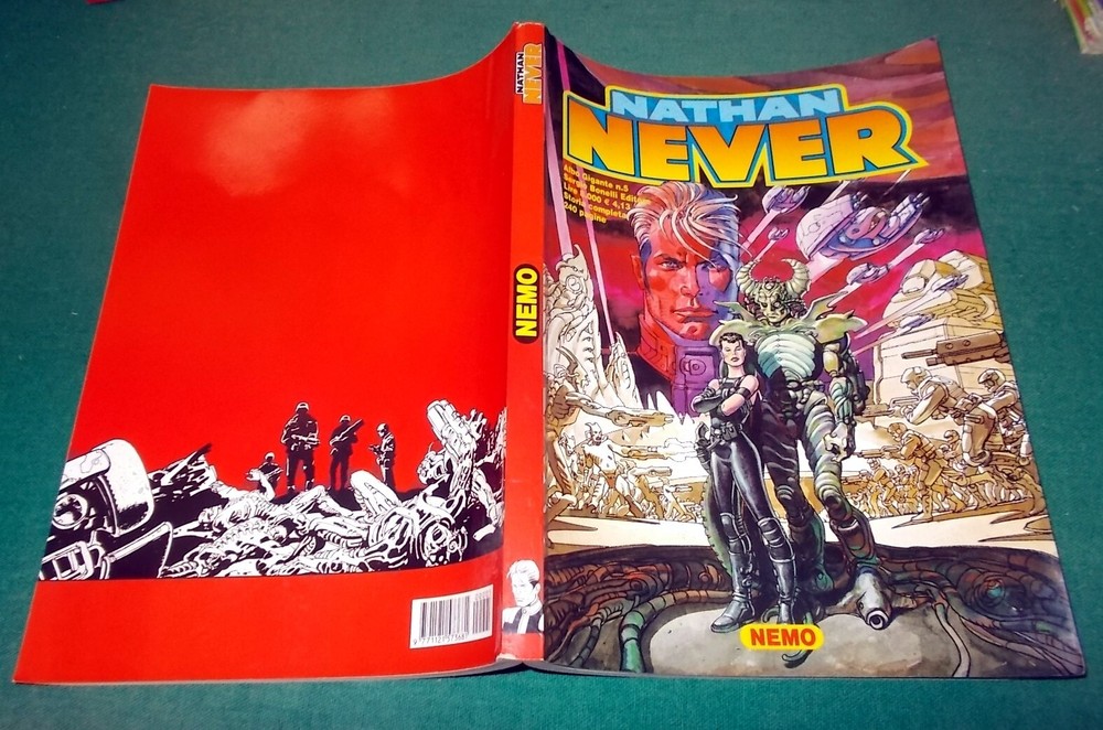 NATHAN NEVER Giant No. 5 "Nemo" Bonelli Editions 2000