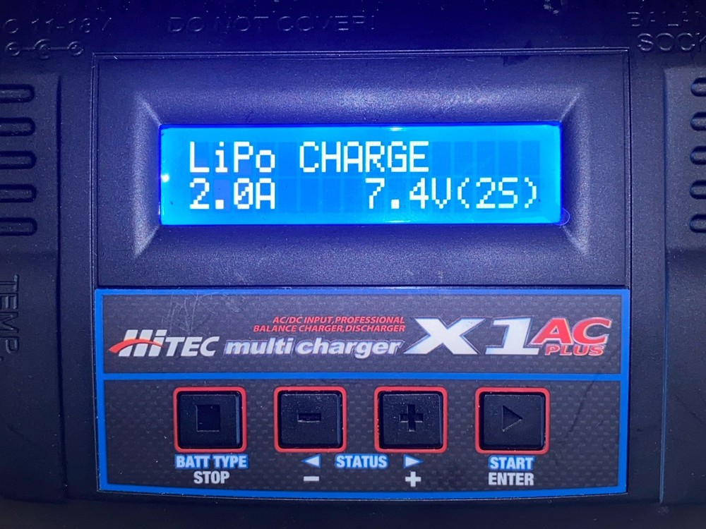 Hitec X1 Mf Multi-Function Plus Ac/Dc LiPo RC Battery Balance Charger