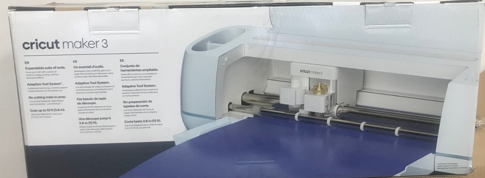 Cricut Maker 3 Smart Cutting Machine with Bluetooth – Cuts 300+ Materials