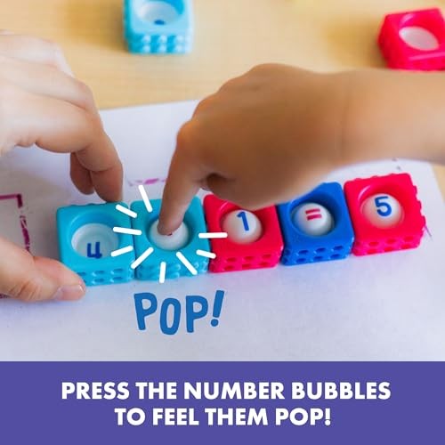 BubbleBrix - Toddler Learning Toys - Learn Numbers - Fidget Popper