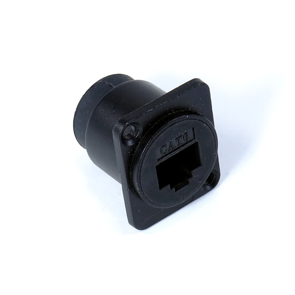 Ethernet Network Feedthrough Female Pass Through Panel Mount Breakout CAT6