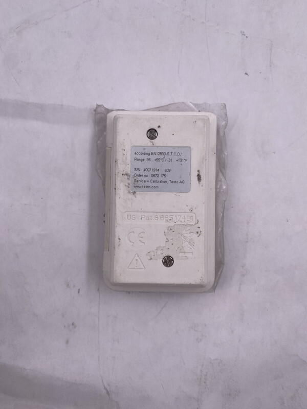 TESTO 175T1 0572 1751 1-CHANNEL TEMPERATURE DATA LOGGER WITH INTERNAL SENSOR