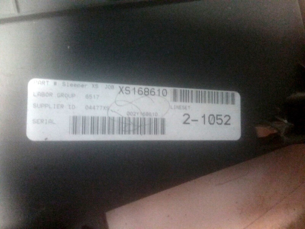 INTERNATIONAL PROSTAR SLEEPER CONTROL PANEL XS168610