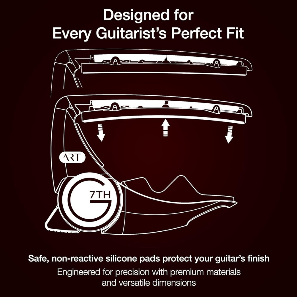 Performance 3 Capo - Adaptive Radius for Guitar Stability