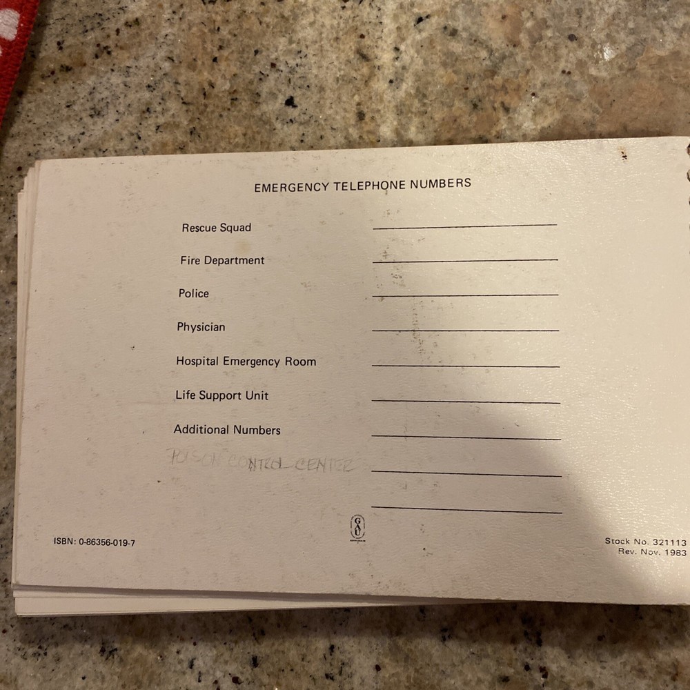 RED CROSS COR MODULE MANUAL, 1980