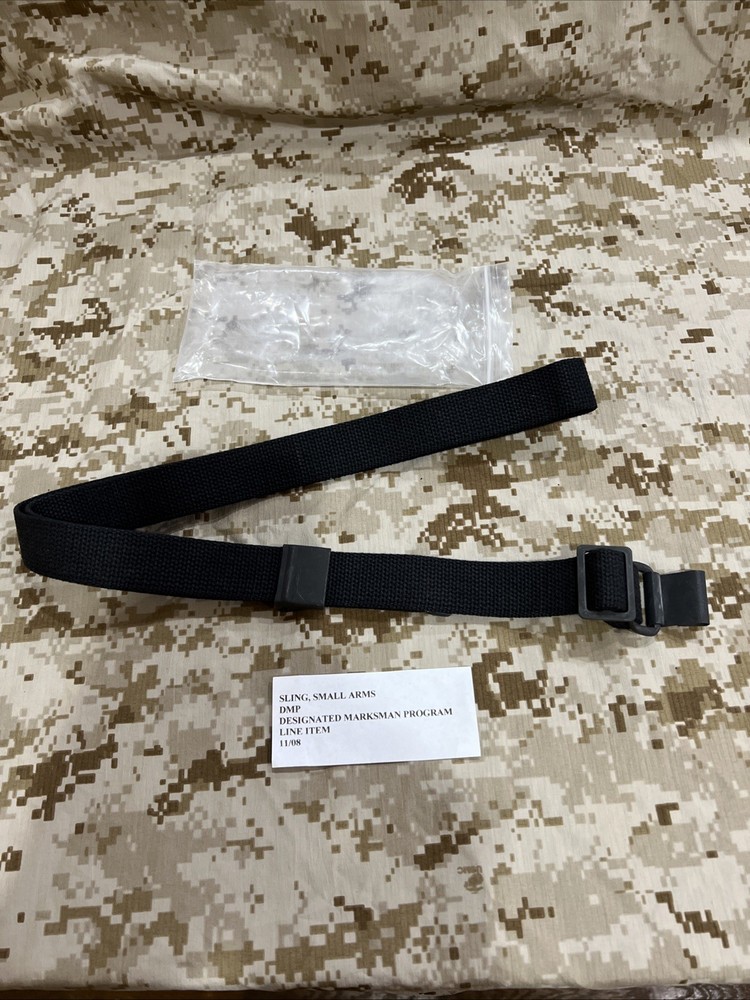 1.25" Canvas Sling With Parkerized Hardware ￼