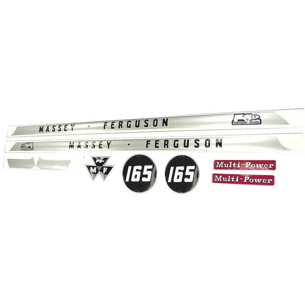 Massey Ferguson 165 Decal Set
