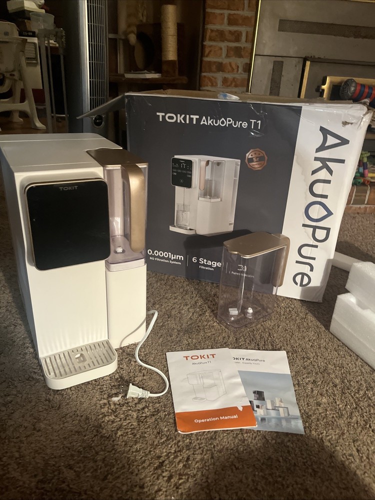 TOKIT AkuaPure T1 Reverse Osmosis Counter Top Water Filter System