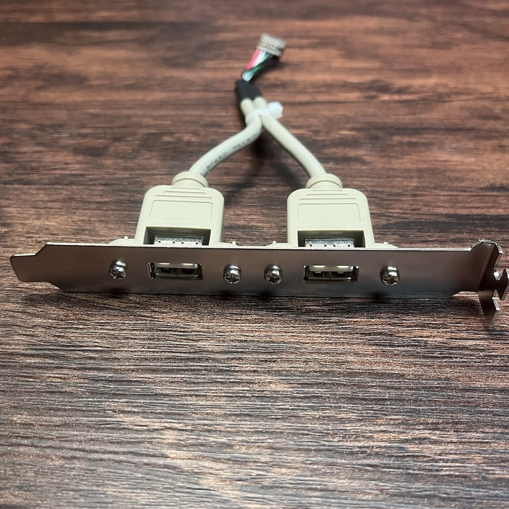 Advantech PC/104 Dual USB Cable Bracket (2.0mm Header) 1703100121