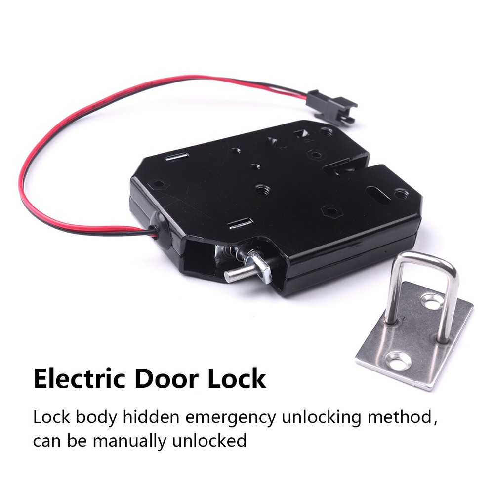 12V Mini Electric Magnetic Lock Door Access Control System Bolt Replacement Part
