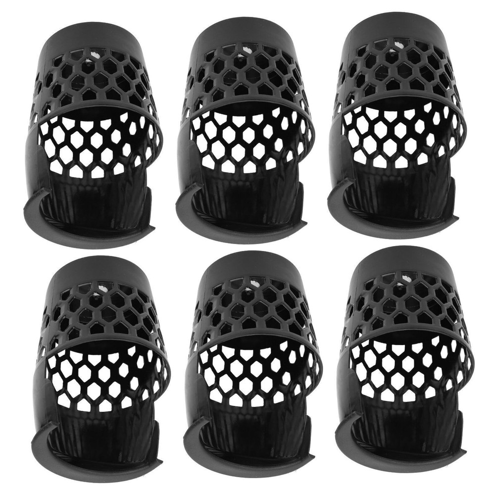 6Pcs Billiard Ball Storage Pockets Plastic Pool Table Web Baskets Drop Net Bag