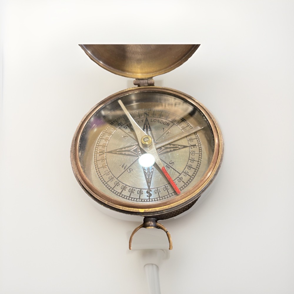 stanley london brass compass3 In