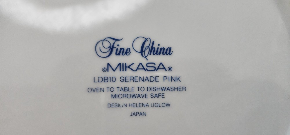 Mikasa Serenade Pink Dinner Plate