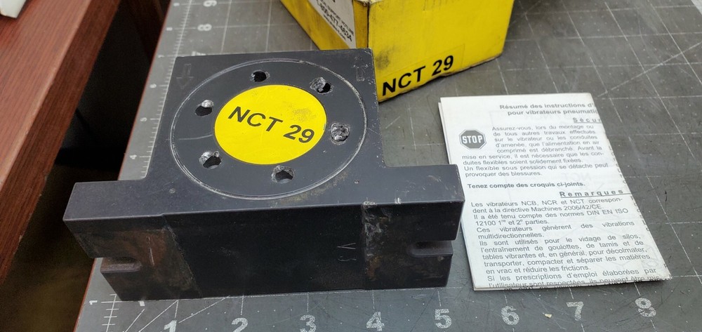 Netter NCT 29 Pneumatic Turbine Vibrator WORKING PULL [Z4B5]