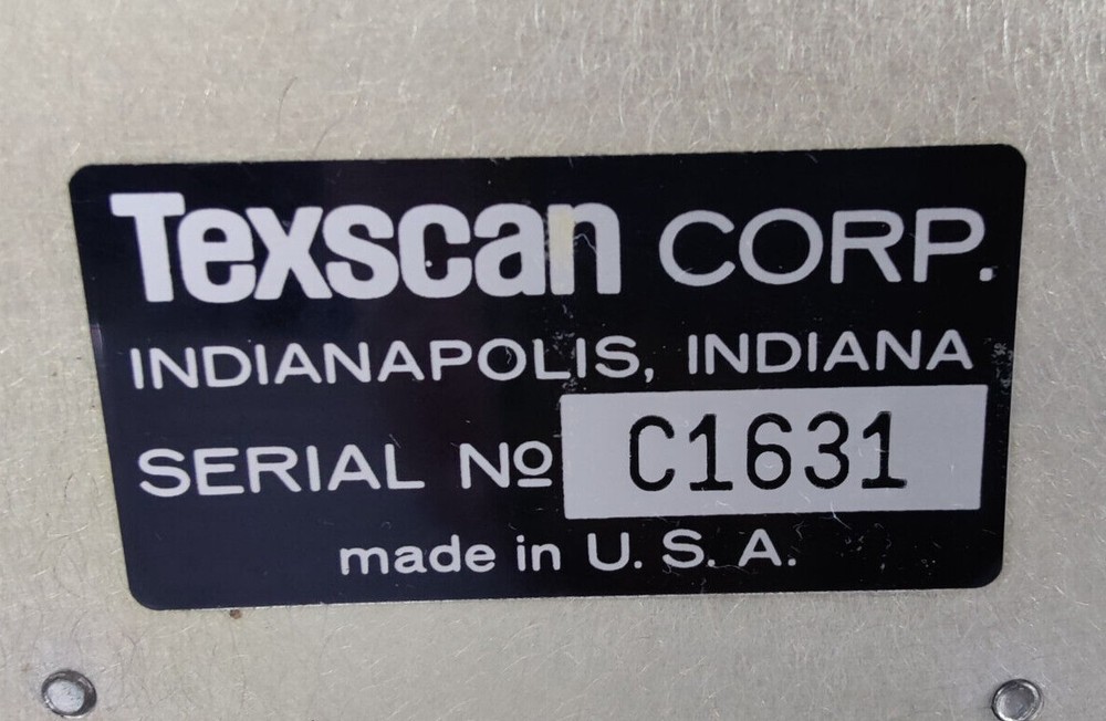 Texscan Sweep Generator Model Number # VS-60B Tested & Working