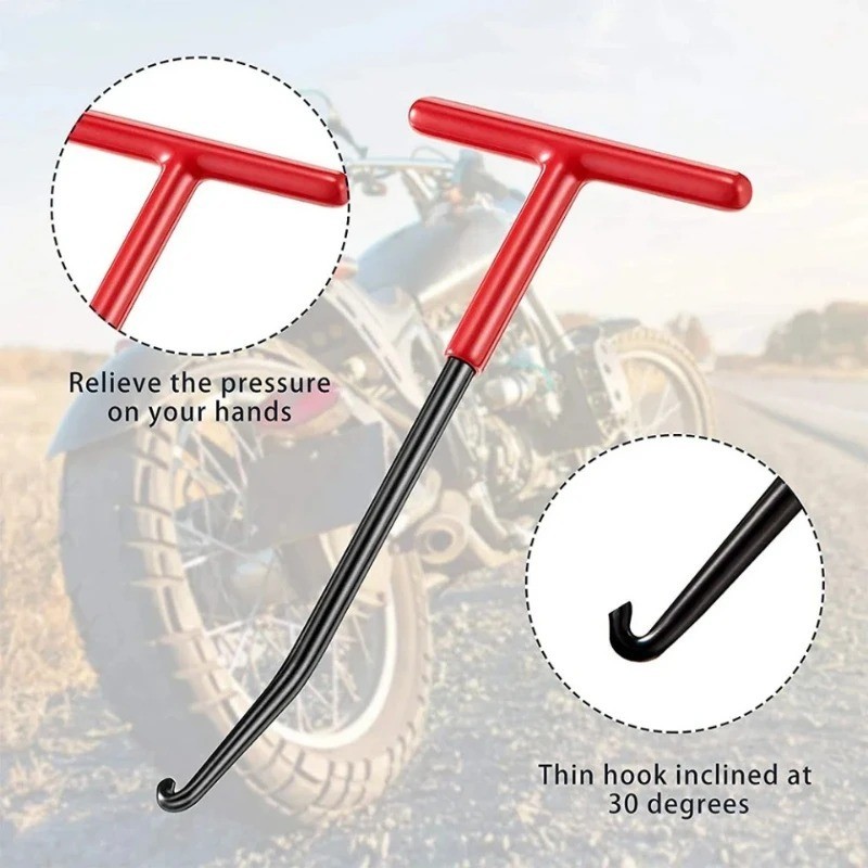 Motorcycle Exhaust Spring Hook T-Handle Puller Installer Removal Repair Tool NEW