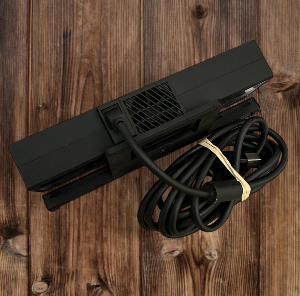 Microsoft Xbox One Kinect Sensor Bar Black, Model 1520, Includes Cords