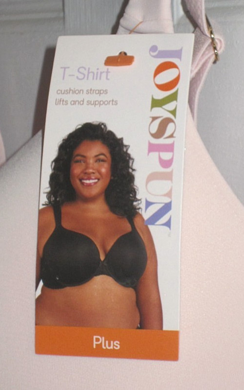 NWT Joyspun Plus T-Shirt Lined Lace Wings Underwire Bras Assorted Colors & Sizes