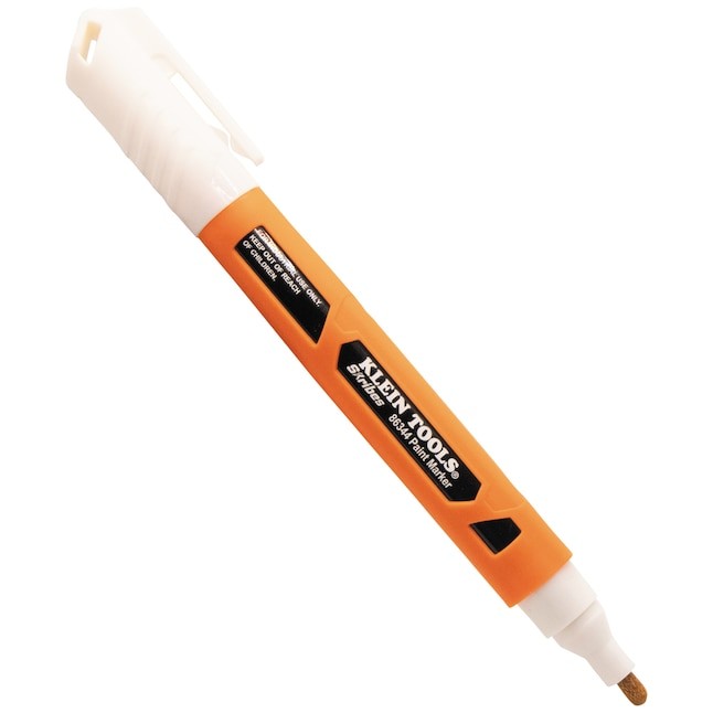 Klein Tools Skribes Paint Marker, White