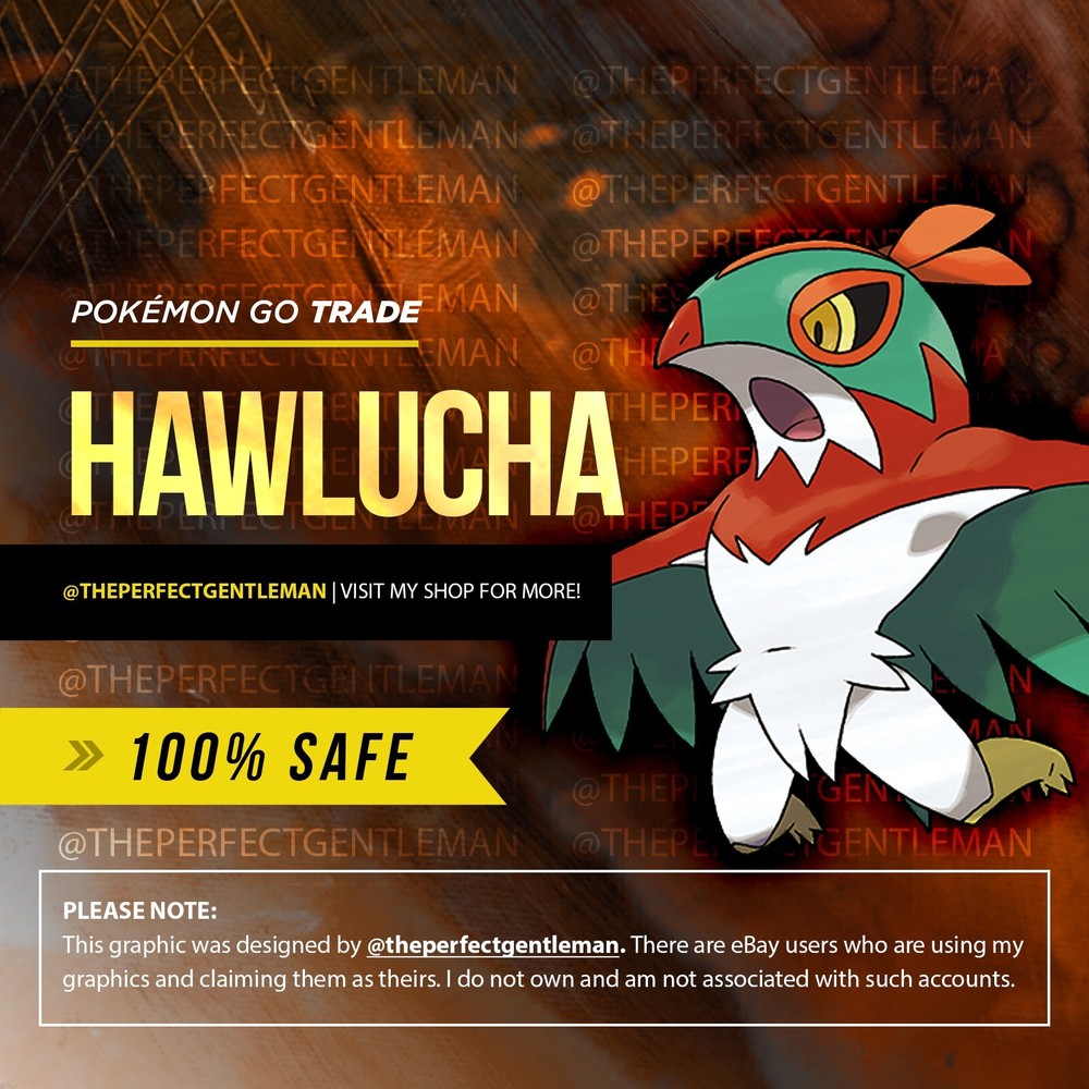 Hawlucha Pokemon #701 GO