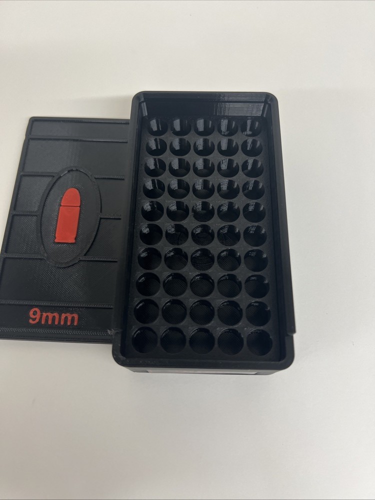 Stackable 9mm Ammo Box 50rd Capacity