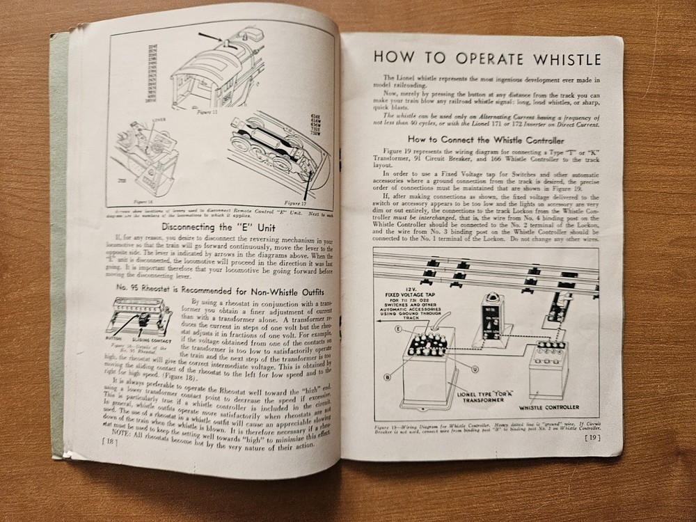 Instructions For Assembling And Operating Lionel Trains