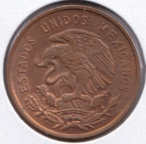 1959 Mexico 10 Centavos