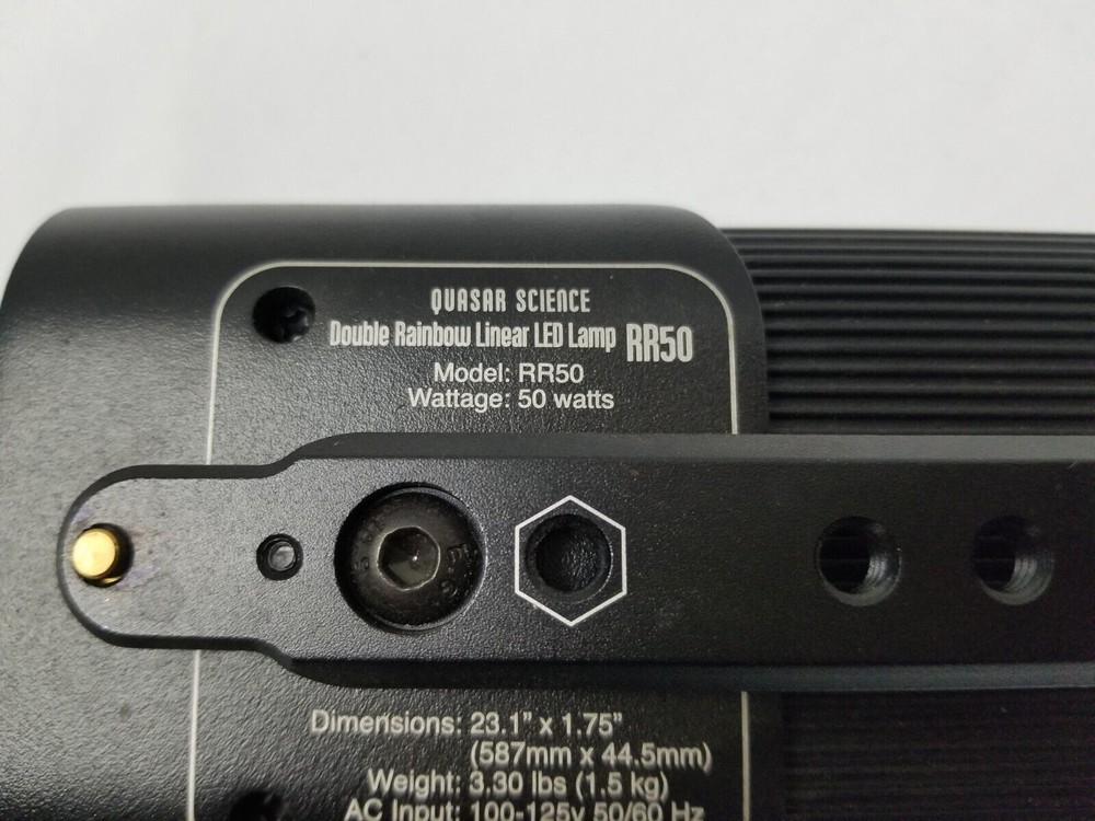 Quasar Science Double Rainbow Linear LED Lamp RR50