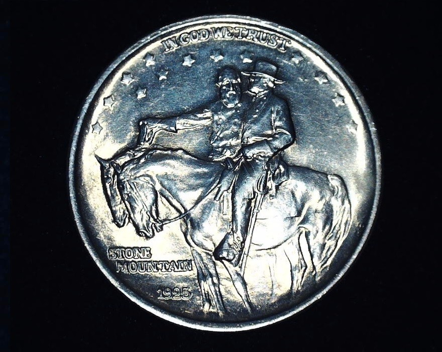 1925 Stone Mountain Comm silver half dollar