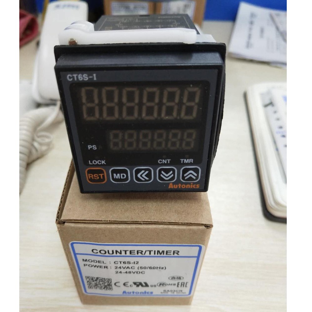 Autonics CT6S-I4  Counters Standard type New 1PCS ✦KD