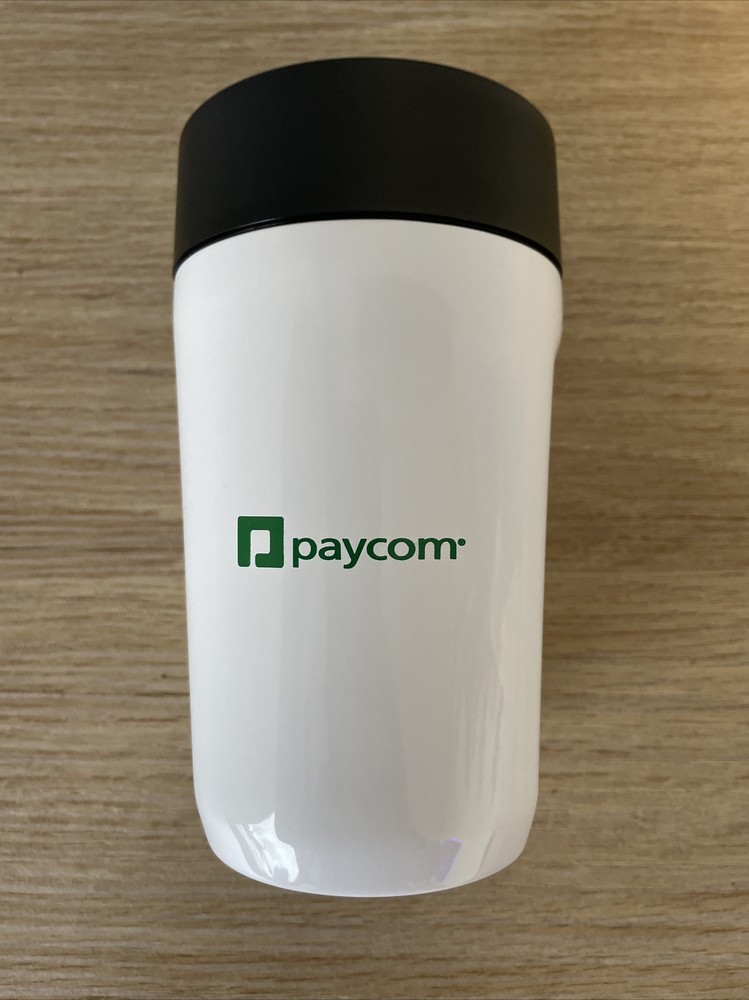 (2 Pack) Corkcicle Commuter Cup, 9 oz, Gloss White