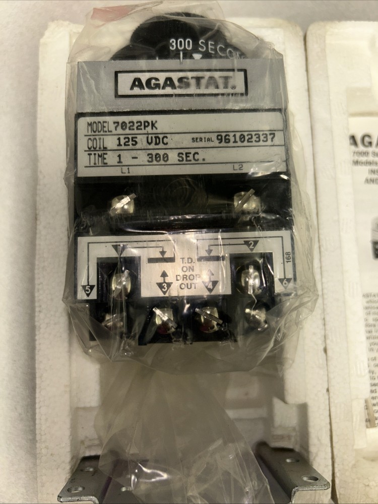 Agastat Time Delay Timer 7022PK