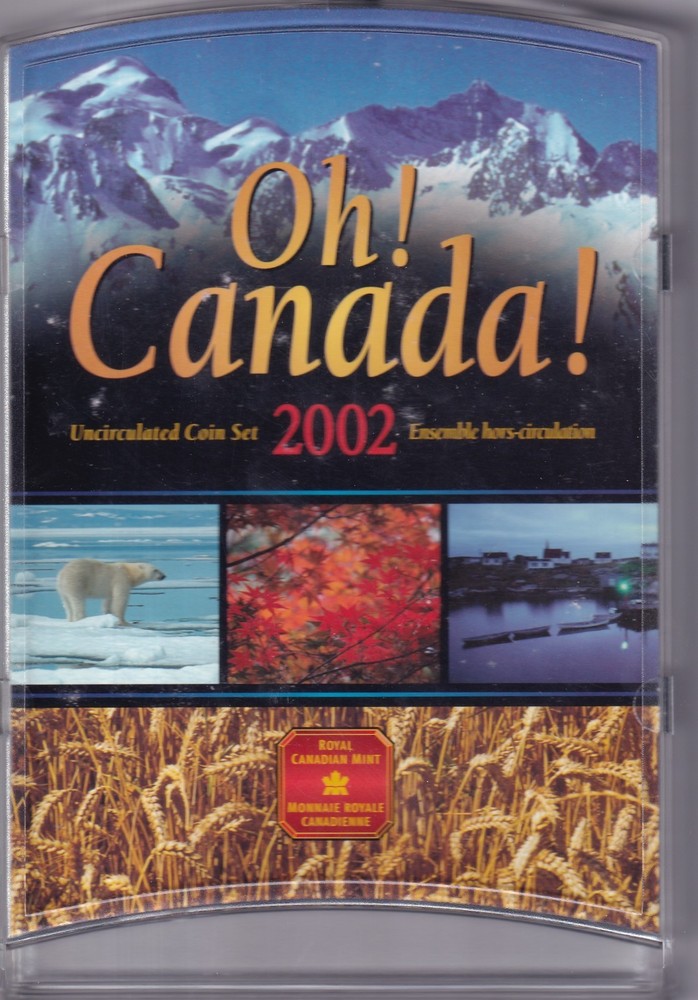 2002 OH CANADA UNCIRCULATED COIN SET