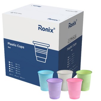 Premium Plastic Cups, 5oz, 1000/Case, White