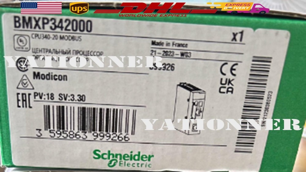 New In Box Schneider BMXP342000