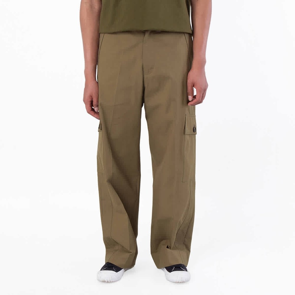 Ferragamo Cotton Canvas Cargo Pants